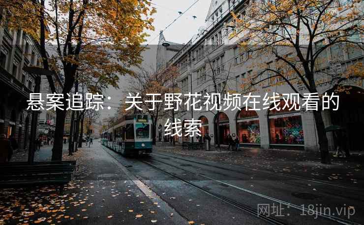 悬案追踪：关于野花视频在线观看的线索